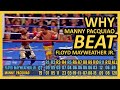 Why Pacquiao Beat Mayweather (60 FPS Landed Punches Count | Remastered) #MayPac2