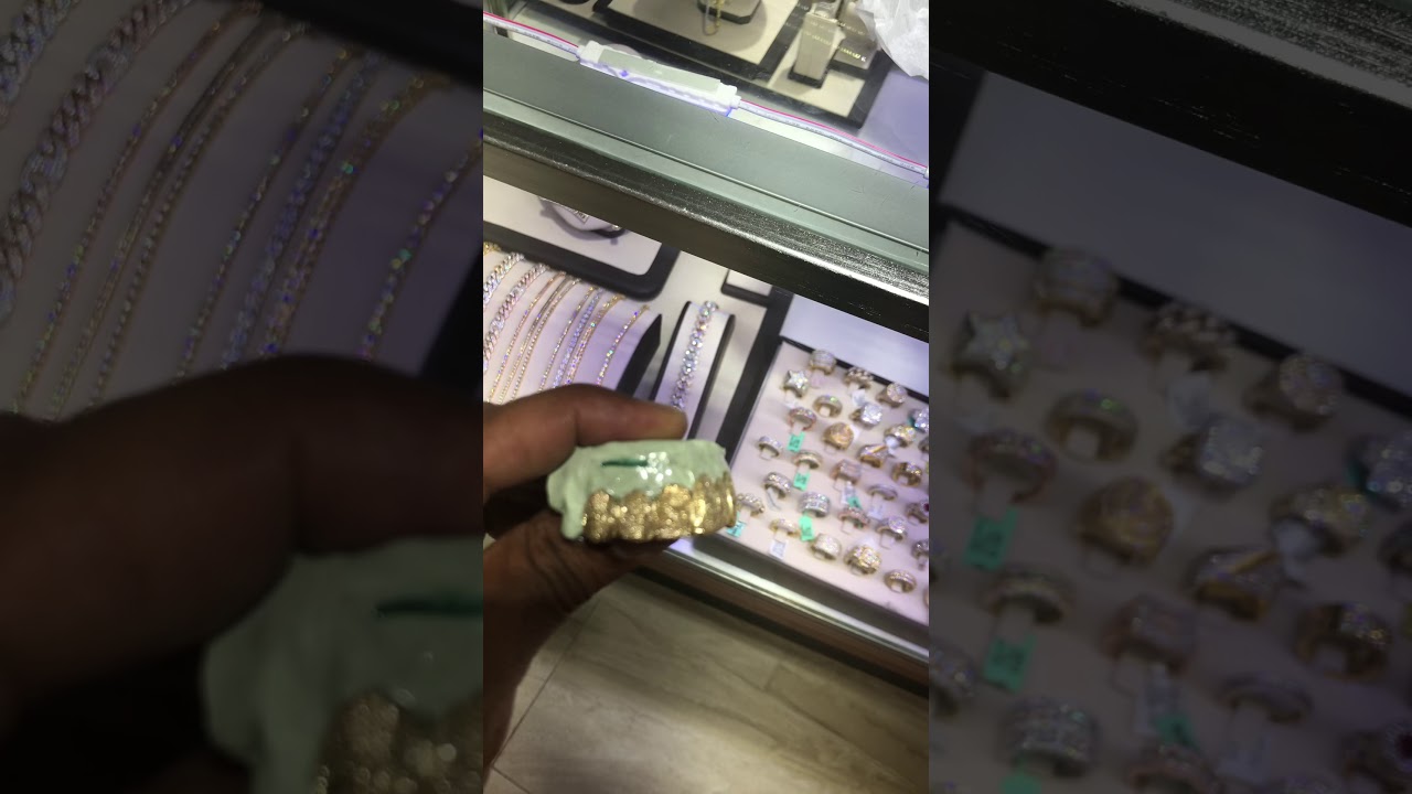 6 pc 10k Diamond dust