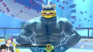 Machamp vs Pikachu Libre - POKKEN TOURNAMENT DX