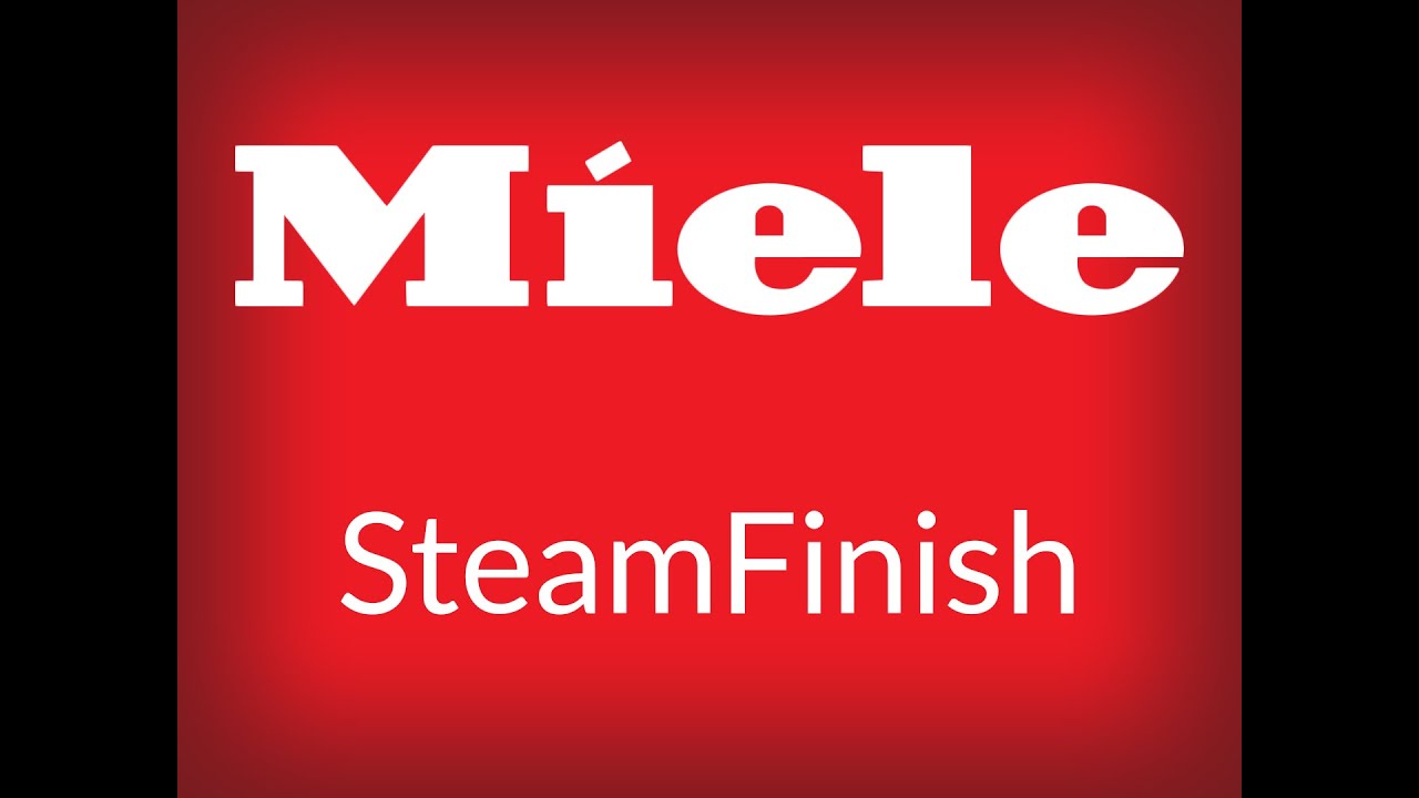 Miele. Система SteamFinish