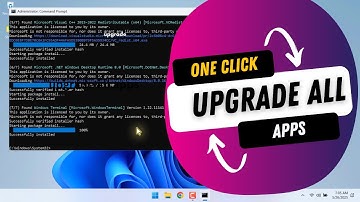 How to Update All Apps with One Command in Windows | Winget Windows
