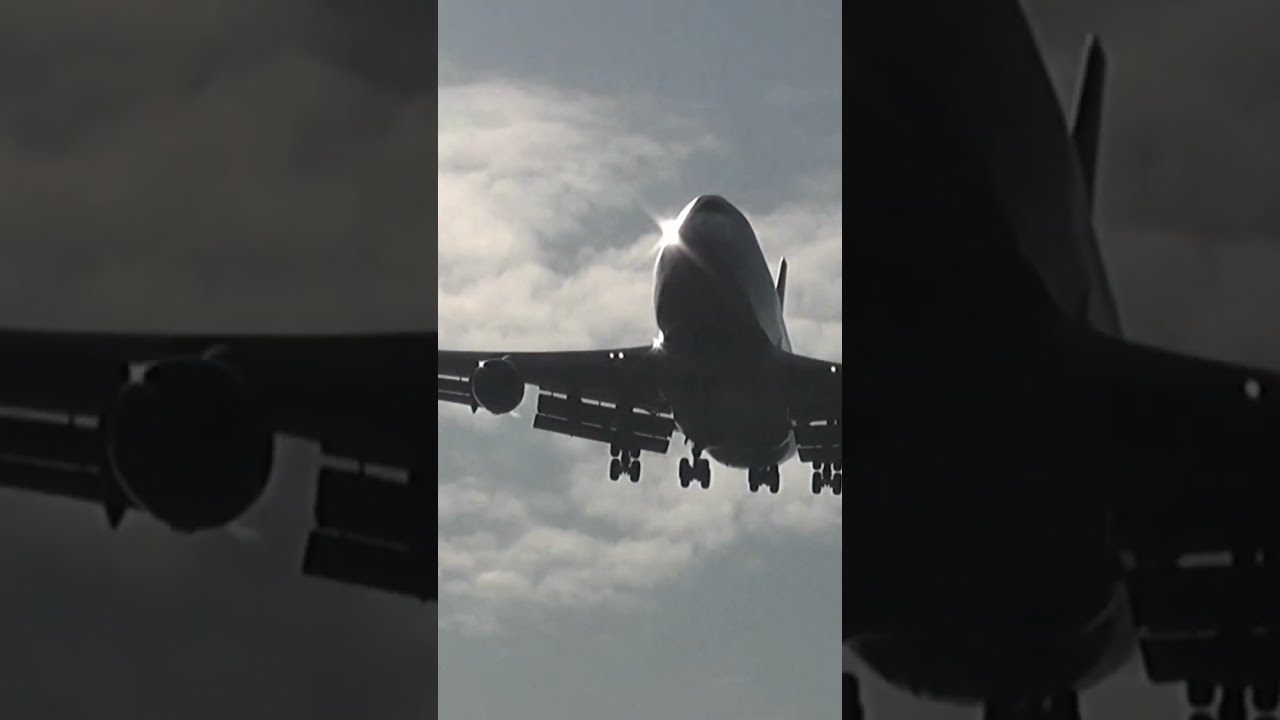 Astral Cargo B747 Landing @ Doncaster Airport.