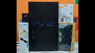 PLAYSTATION 2 PS2 FAT ZEN BLACK MODELO SCPH-50000 E VAI COM MUITO JOGOS NO MODO OPL A VENDA