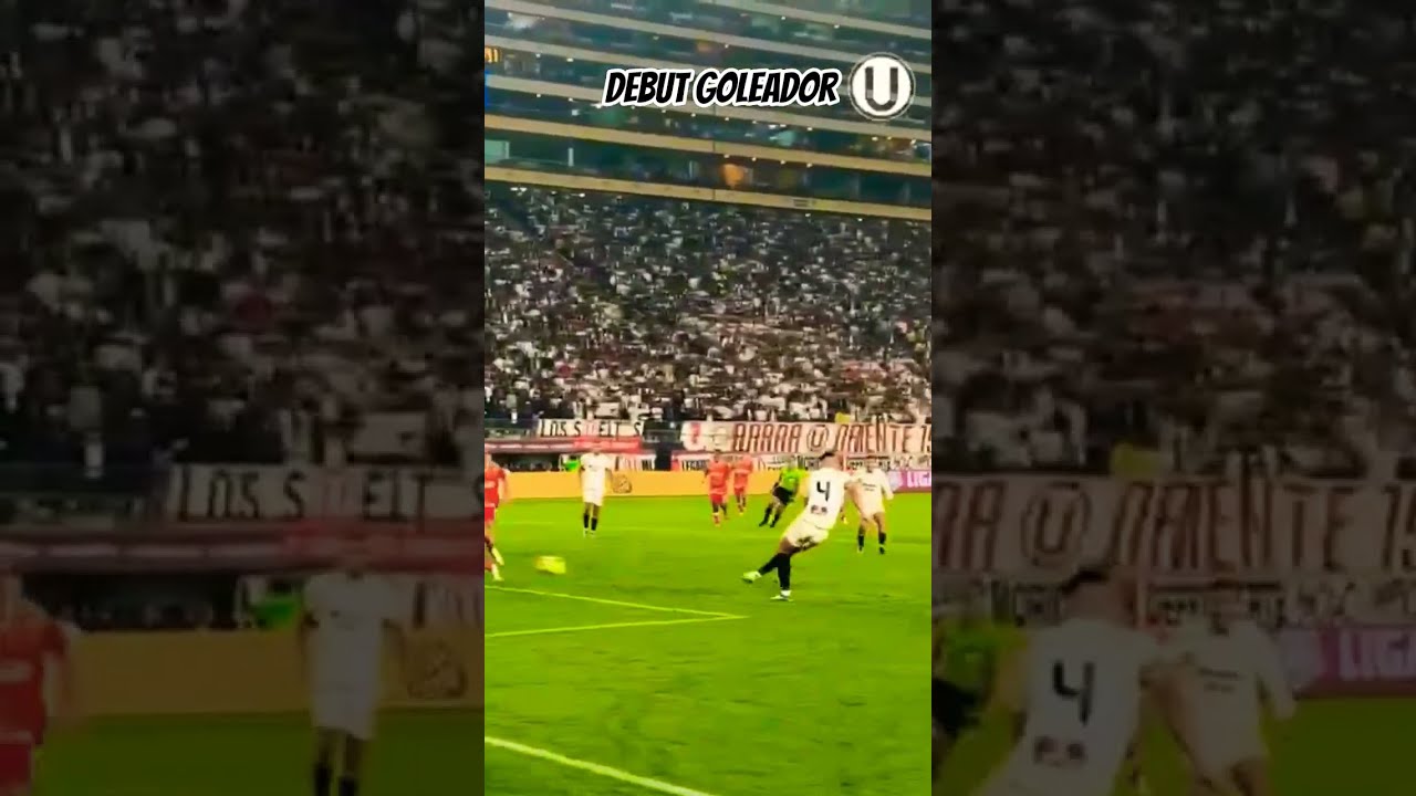 Primer gol de Anderson Santamaría con la camiseta de Universitario de Deportes #liga1 #Clausura