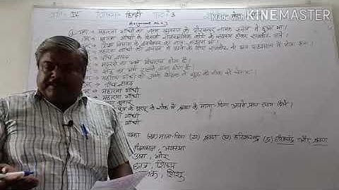 Class 4 Hindi Assignment 3 Discussion