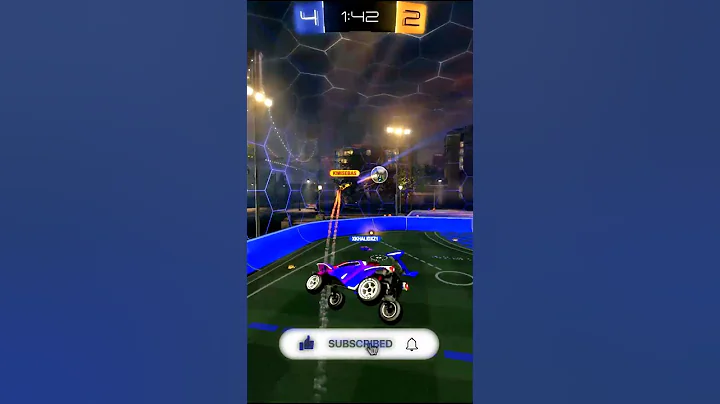 CLEAN DOUBLE TAP #shorts #rl #rocketleague #rocketleagueclips #reels