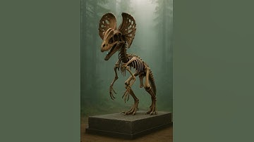 Thumbnail of Watch a Dilophosaurus Fossil Come to Life – Realistic Dino Sounds! #Shorts