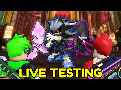 NEW SHADOW / NINJA ESPIO Arrives In Sonic Speed Simulator!! ⏳[LIVE TESTING]⌛