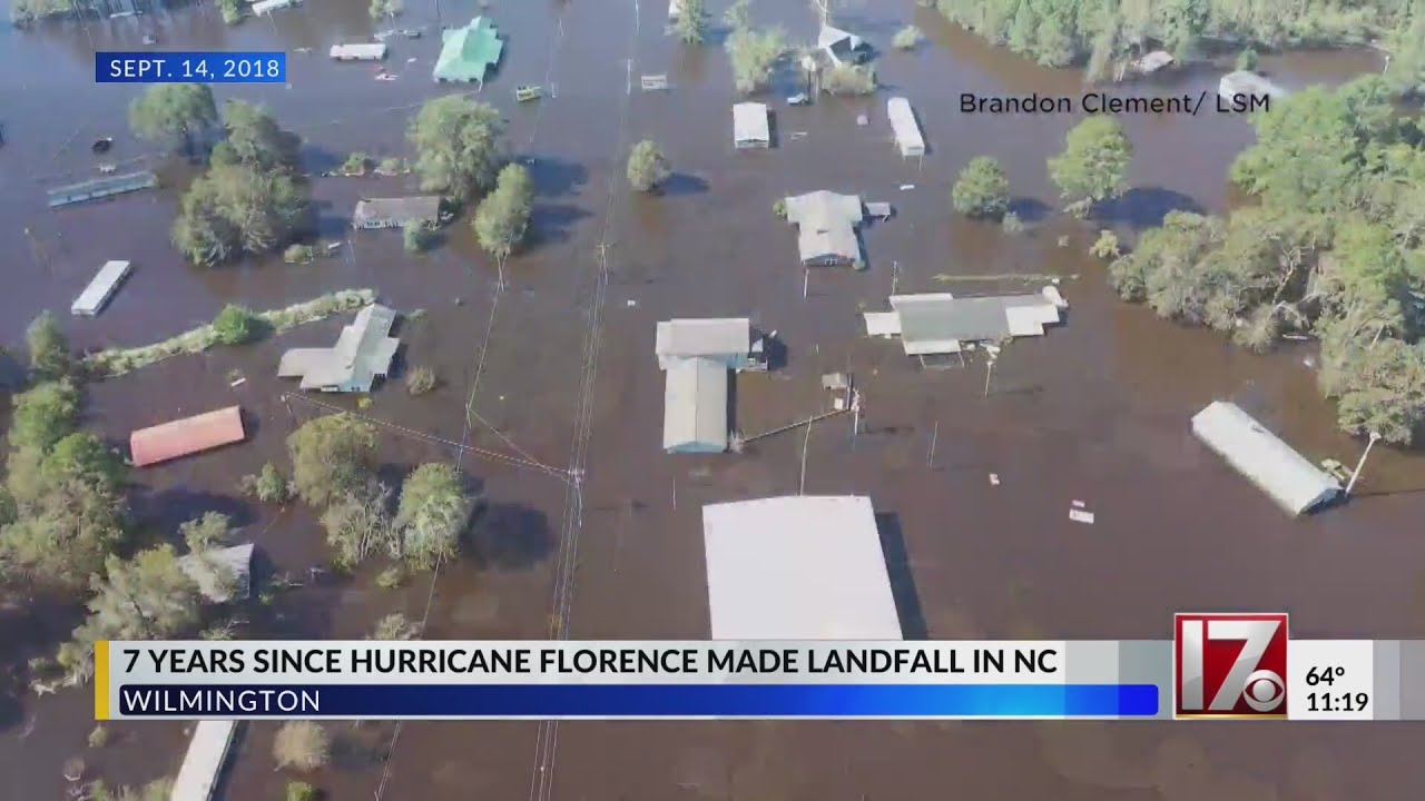 7 years since Hurricane Florence hit NC