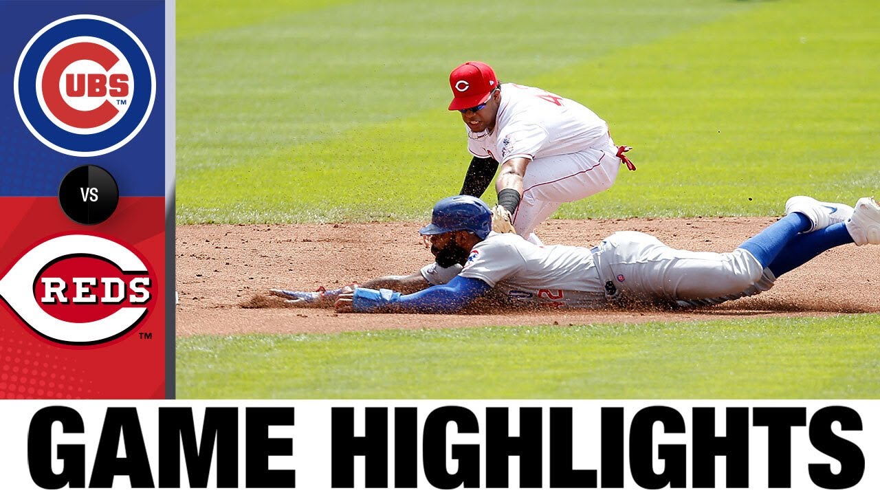 Cubs outfielders all slug two homers in win CubsReds Game Highlights