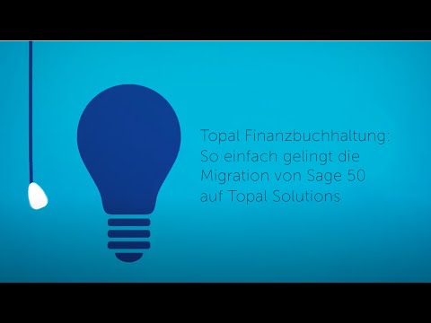 1:1 Datenmigrationstool Sage 50 zur Topal Finanzbuchhaltung