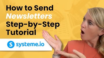 How to Send Newsletters in Systeme.io | Beginner Step-by-Step Tutorial