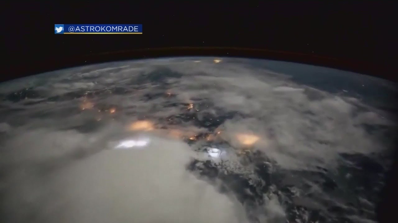 NASA Man: Lightning Timelapse