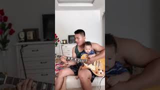 Axl bermain gitar bareng papa screenshot 2