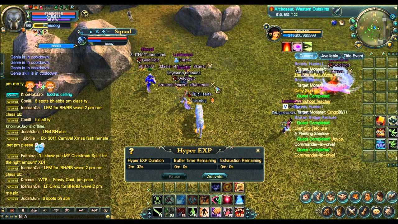 PWI - Heavens Tear Server Pk, Karma, GD, Drakon, Pinoy, Dominus and Voltage