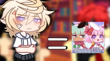 Darkfall react to Leon as random gacha tiktoks || short || 2/? || put on 2x