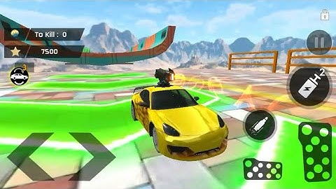 Ramp Car Stunts Impossible Tracks 3D - Mega Ramp Ultimate Race Shooting Game - Android GamePlay #1