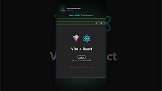 npm create vite@latest ile React Kurulumu | VS Code Terminalinden Sıfırdan Proje