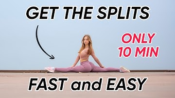 GET YOUR SPLITS FAST | SPLITS WORKOUT  #splits #workout #stretching #yoga