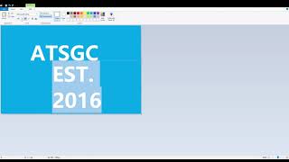 Microsoft Paint Make Logo Windows 10 In 3 Minutes
