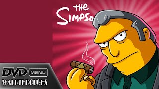 The Simpsons 18th Season (2006-07, 2017) DvD Menu Walkthrough (RARE)