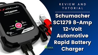 Schumacher SC1279 8A 12V Rapid Charger Quick Overview screenshot 2