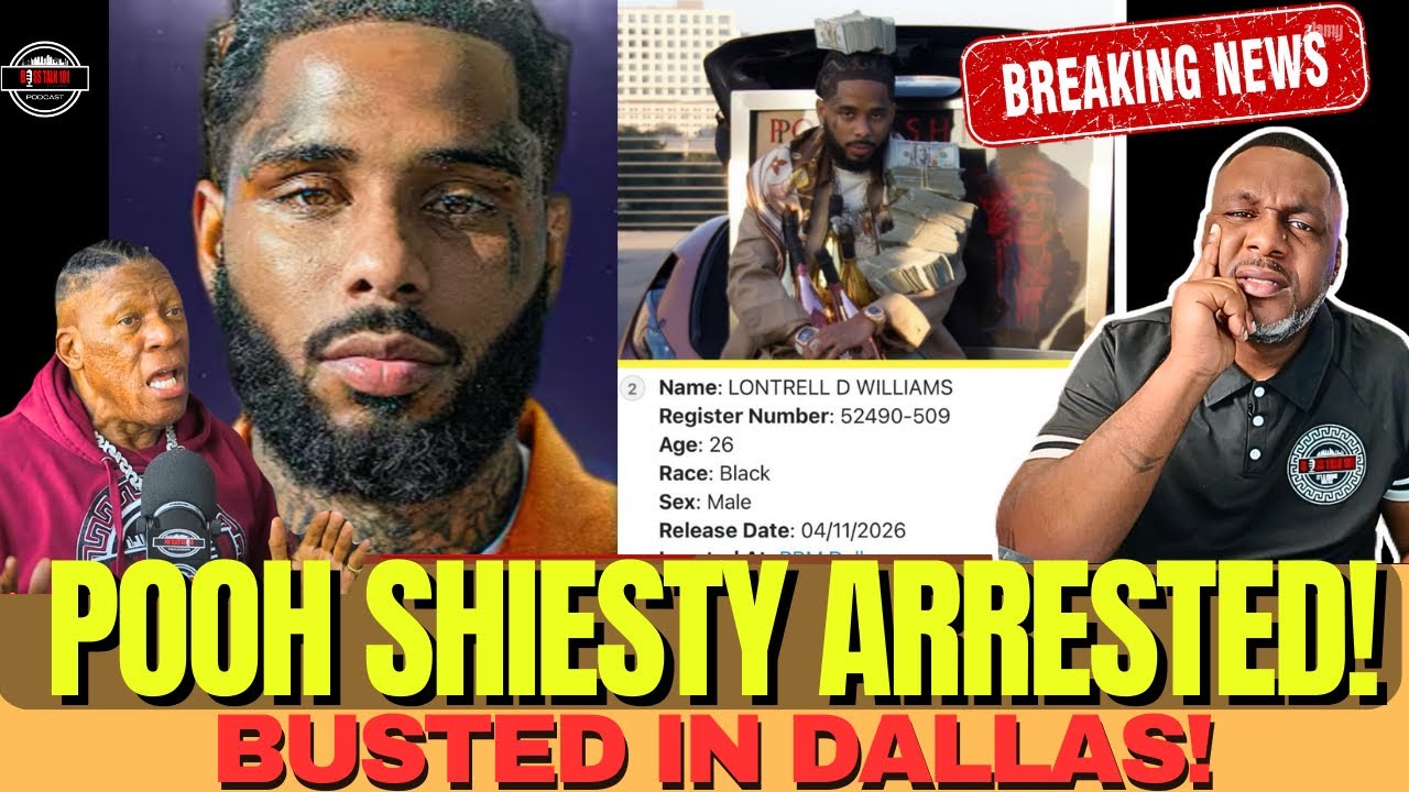 Breaking News! Pooh Shiesty Arrested! Locked Up In Dallas Tx! This Bad ...
