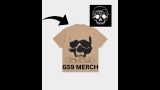 MY G59 MERCH COLLECTION!!!!!!!!