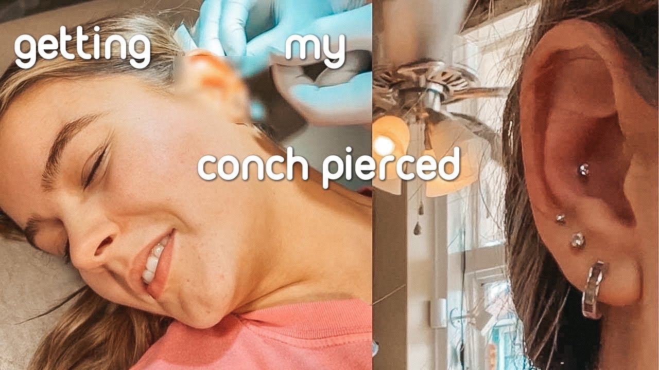 getting my conch pierced