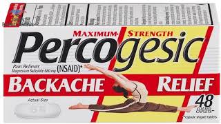 Original Percogesic enhanced pain relief -Acetaminophen 325 mg Diphenhydramine 12.5 mg - Fast Actin