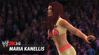 Wwe 2K14 Community Showcase Maria Kanellis Playstation 3