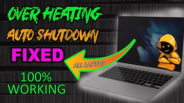 HOW TO FIX  LAPTOP OVER HEATING AND  AUTO SHUTDOWN  PROBLEM | 100% WORKING METHOD