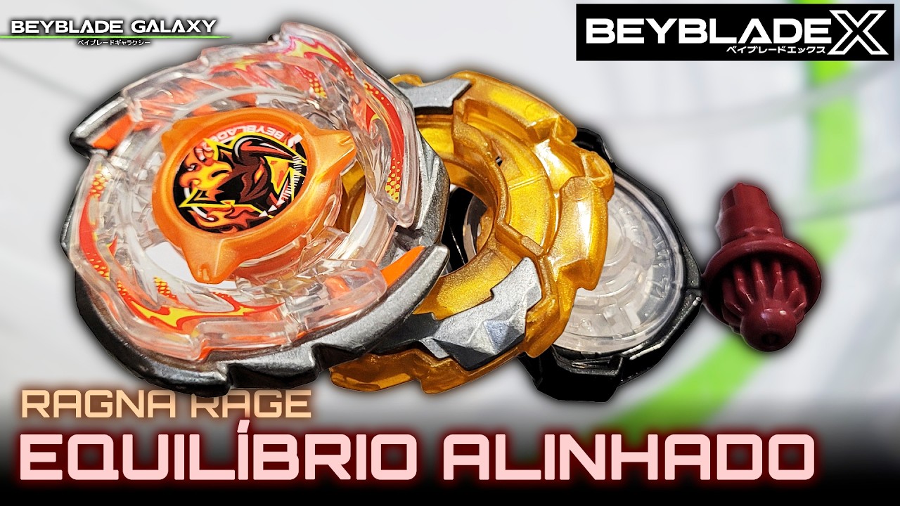 RAGNA RAGE FH 2-60U todo equilibrado! [Beyblade X ベイブレードX] - YouTube