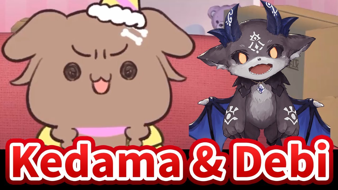 Korone wants to have a collab with Debi-chan with Kedama Korone [Hololive/Eng sub]