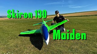New Tom Jets prototype  Skiron 130 Maiden Flight with 140N Turbine 