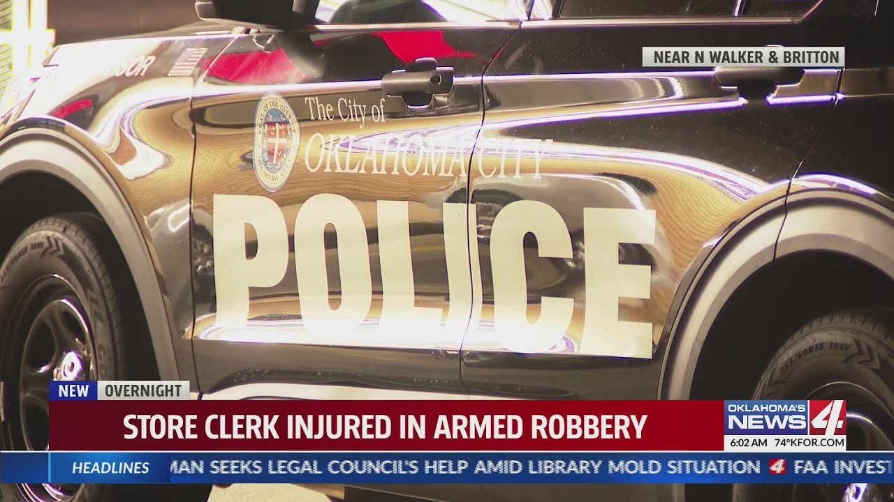 One injured in convenience store armed robbery - YouTube