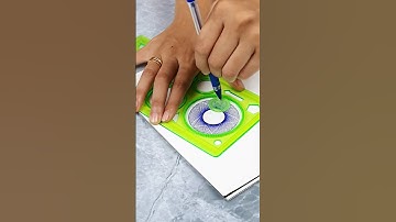 Spirograph Drawing Like a PRO in Just Minutes! #spirograph #shortsfeed #viralshorts