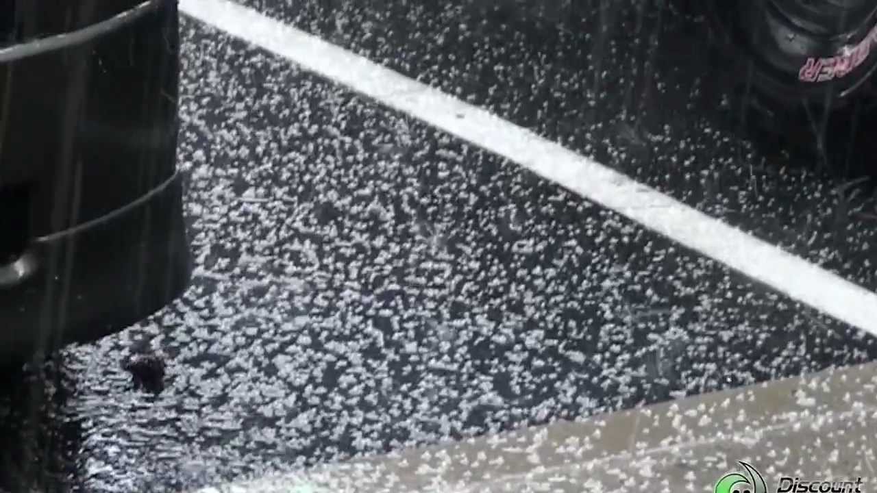 Hailing at the office in Southern California? What! cctv footage