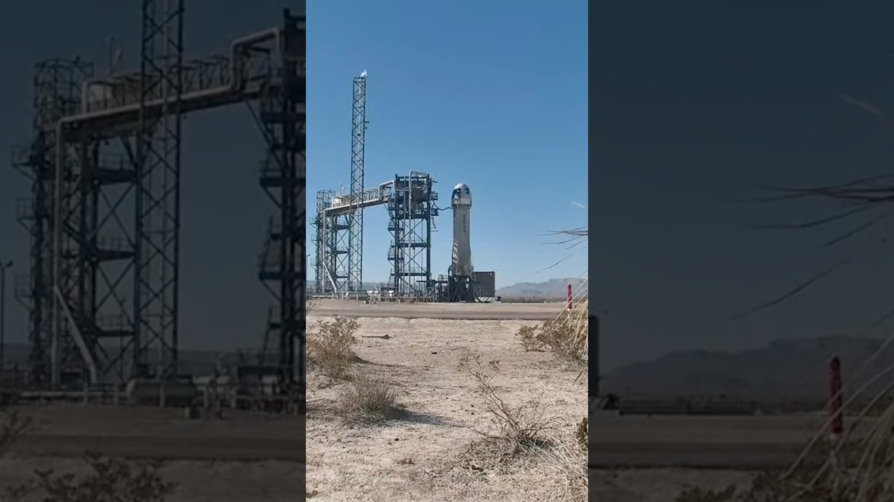 LIFTOFF! Blue Origin NS-30 Crew Launch