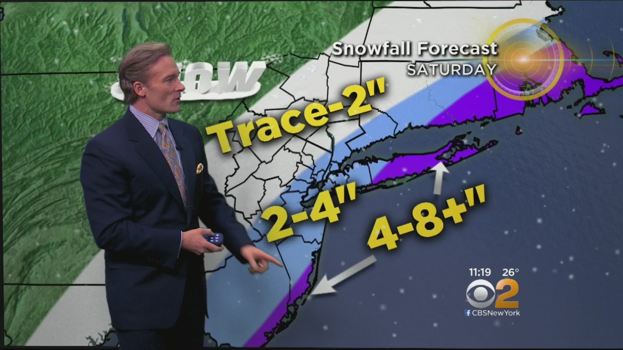 More Snow In Store Saturday - YouTube