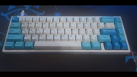 Kbd67 Lite with stock Durock POM linear