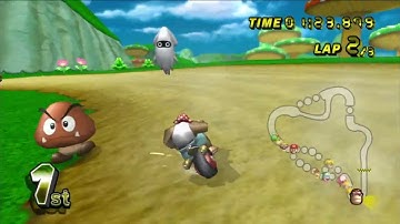 Mario Kart Wii - Mushroom Gorge 150cc (Funky Kong w/ Flame Runner)