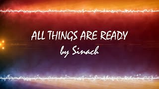 All things are ready | Lyrics video | Sinach