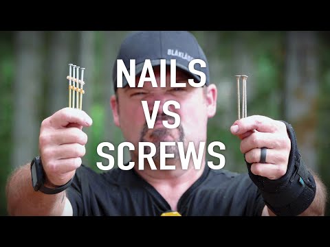 Nails Vs Screws || Dr Decks