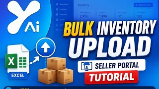 How to upload Inventory in Bulk || Seller Portal Guide