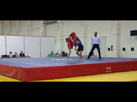 ნიკოლოზ ხარაზიშვილი (წითელი) VS ნიკა ბაღიშვილი (ლურჯი)