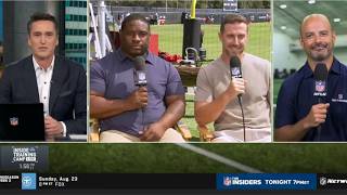 Inside Training Camp | Rhett Lewis updates on NFL training camp: Patriots, Cowboys, 49ers...