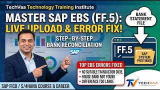 SAP EBS Configuration & Live Upload | Bank Reconciliation Error Handling in S/4HANA