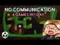 Making 4 GAMES in 1 DAY With BLACKTHORNPROD and POLYMARS!!