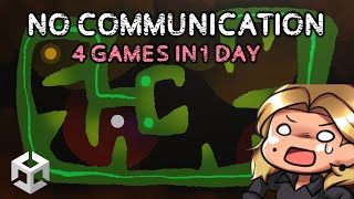Making 4 GAMES in 1 DAY With BLACKTHORNPROD and POLYMARS!!